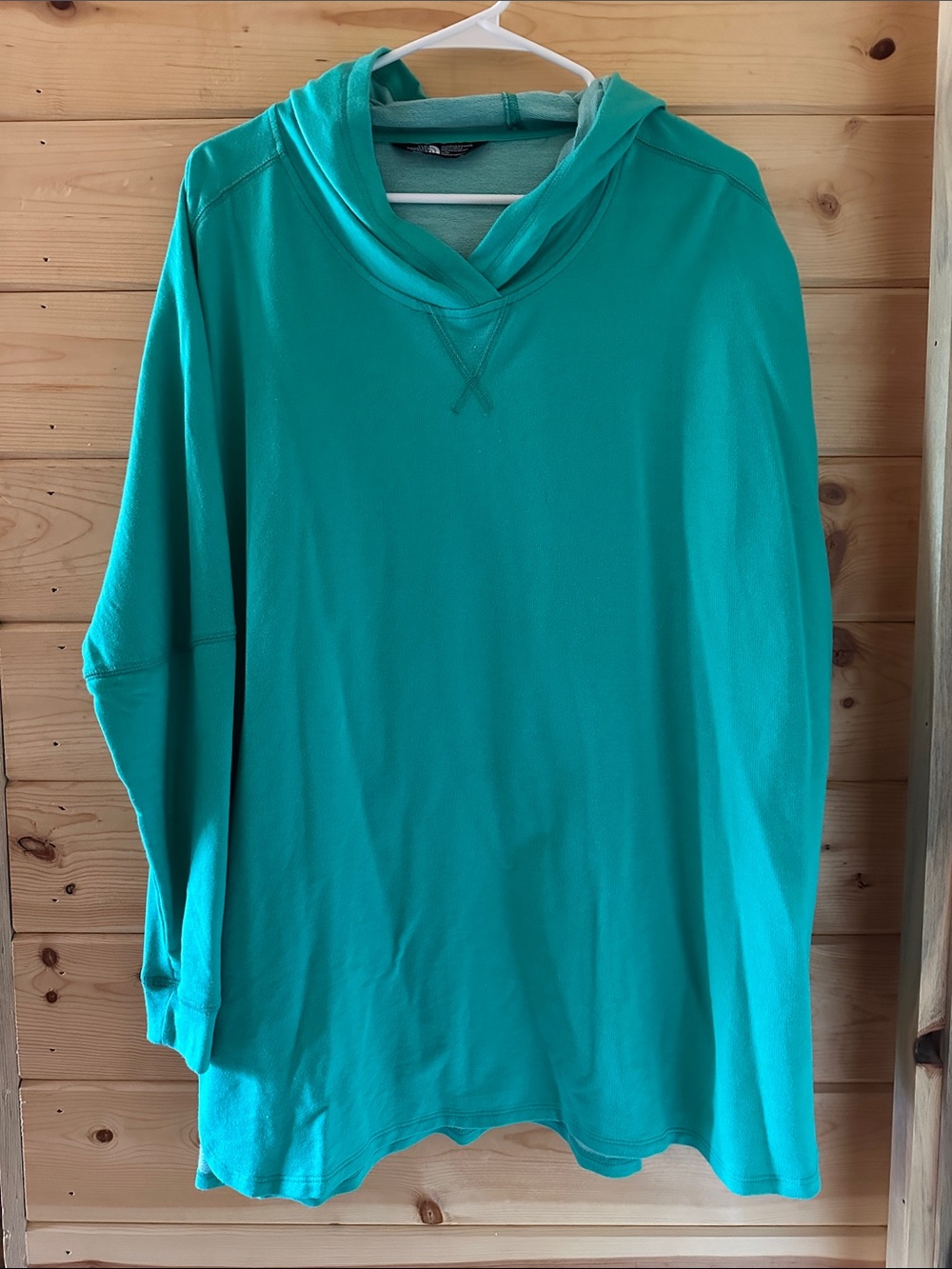 The North Face Women’s Turquoise Pullover Hoodie